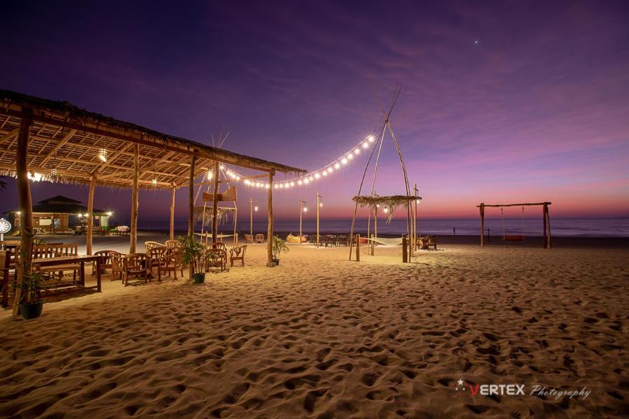 Eskala Hotels And Resorts Ngwesaung Exterior foto
