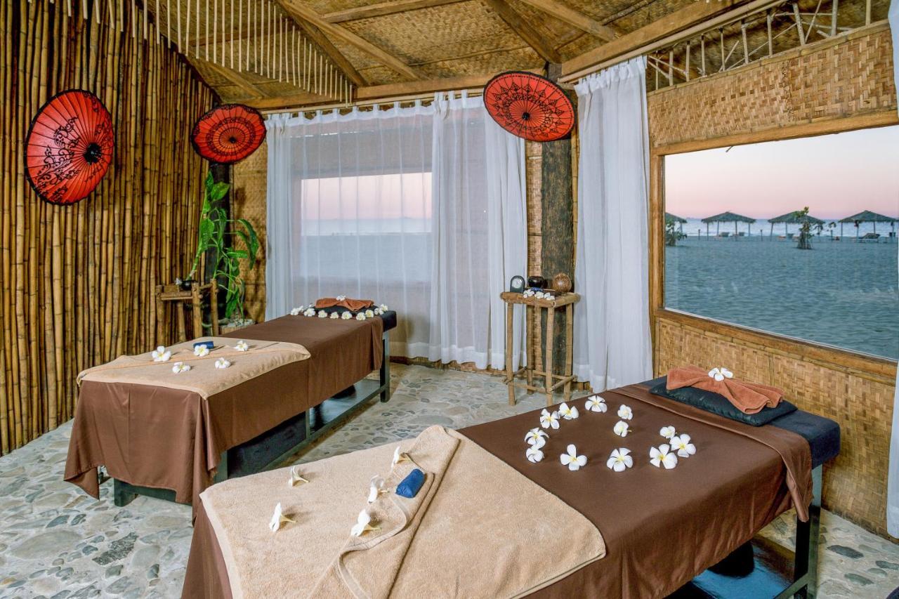 Eskala Hotels And Resorts Ngwesaung Exterior foto